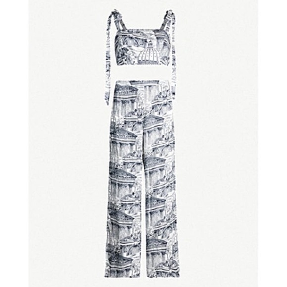 Reformation Tiki Two Piece in Rome size 2 - Picture 2 of 8